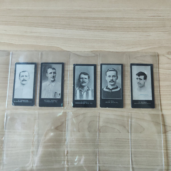 Soccer 1910 Smith's Cup Tie Cigarette Cards Part Set 35/100