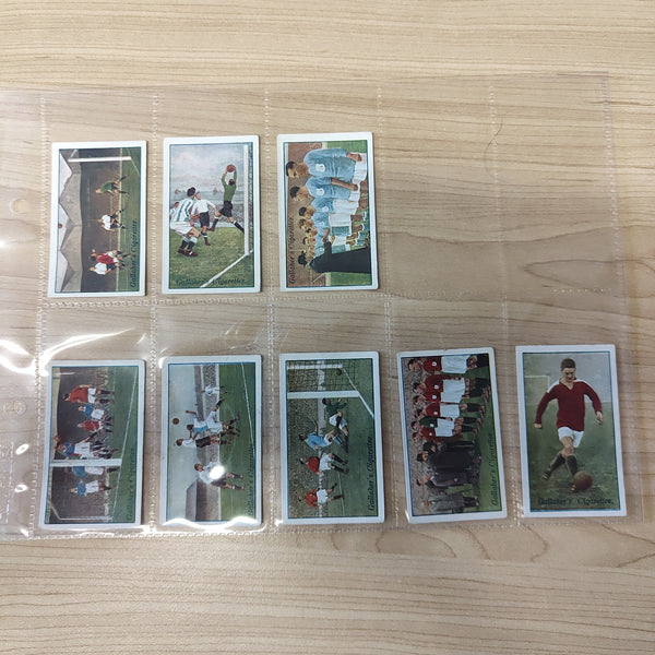 Soccer 1928 Gallaher Footballers In Action. Part set 41/50 Cigarette Cards
