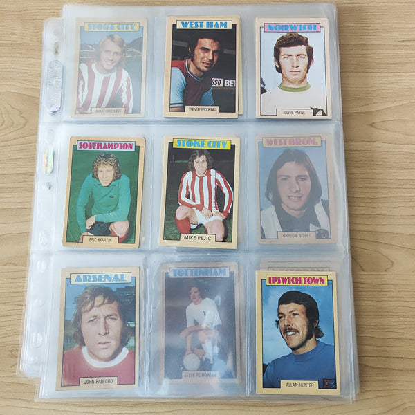Soccer 1973-74 A&BC Gum Footballers Series 1 and 2 Two Part Sets 36/131 and 33/130