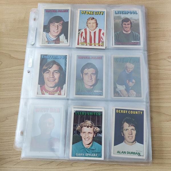 Soccer 1972-73 A&BC Gum Footballers Series 1 and 2 Two Part Sets 35/109 and 36/110