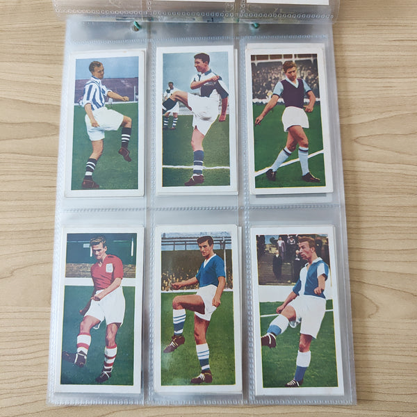 Soccer 1958 Chix Confectionery Famous Footballers Complete Set of 48 Cards
