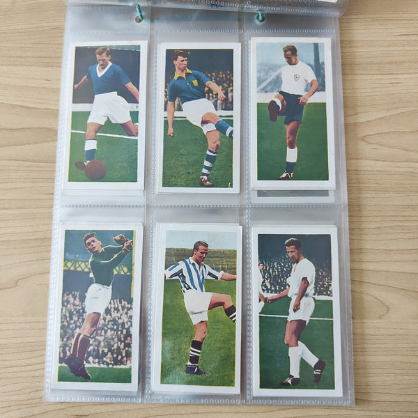 Soccer 1958 Chix Confectionery Famous Footballers Complete Set of 48 Cards