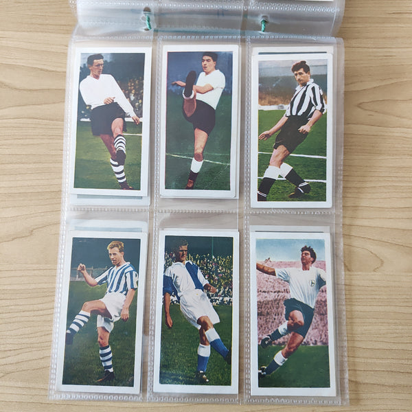 Soccer 1958 Chix Confectionery Famous Footballers Complete Set of 48 Cards