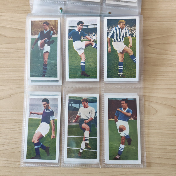 Soccer 1958 Chix Confectionery Famous Footballers Complete Set of 48 Cards