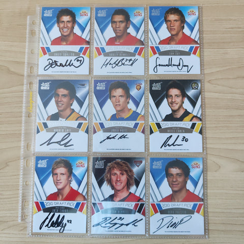 2011 Select Infinity Draft Pick Signature Set of 25 Cards Including Jared Polec Redemption Card