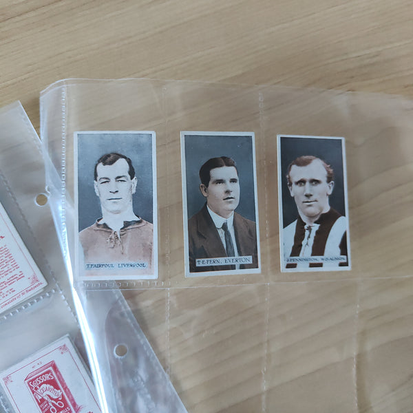 Sucker 1914 Wills Scissors Cigarette Cards Famous Footballers Part Set 33/50