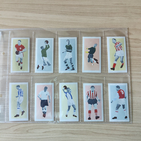 Soccer 1963 DC Thomson Star Footballers Complete Set of 50 Cigarette Cards