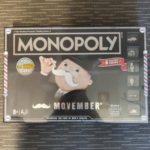 2020 Hasbro Monopoly Movember Limited Edition Set Sealed In Box