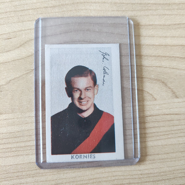 Kornies Victorian Footballers J Coleman Essendon Swap Card No.1
