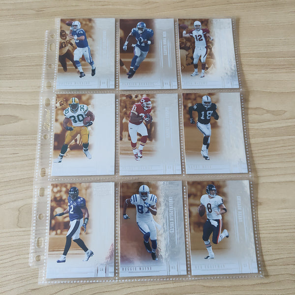 NFL 1994 - 2005 Trading Cards Lot of 100 + Donruss Including Tom Brady