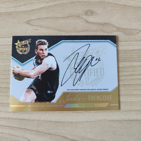 2017 Select Certified Signature Jackson Trengove Port Adelaide No.211/240