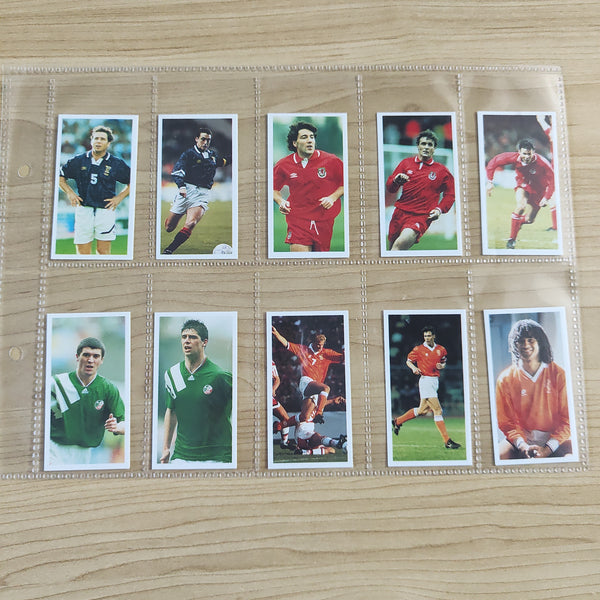 1993 Soccer Trebor Bassett Barratt World Beaters Complete Set of 48 Cigarette Cards