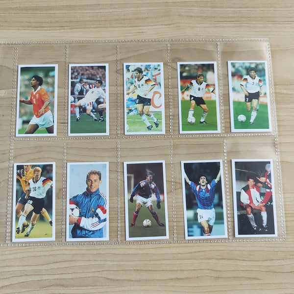 1993 Soccer Trebor Bassett Barratt World Beaters Complete Set of 48 Cigarette Cards