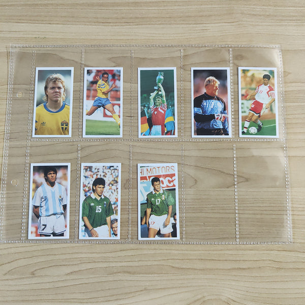 1993 Soccer Trebor Bassett Barratt World Beaters Complete Set of 48 Cigarette Cards