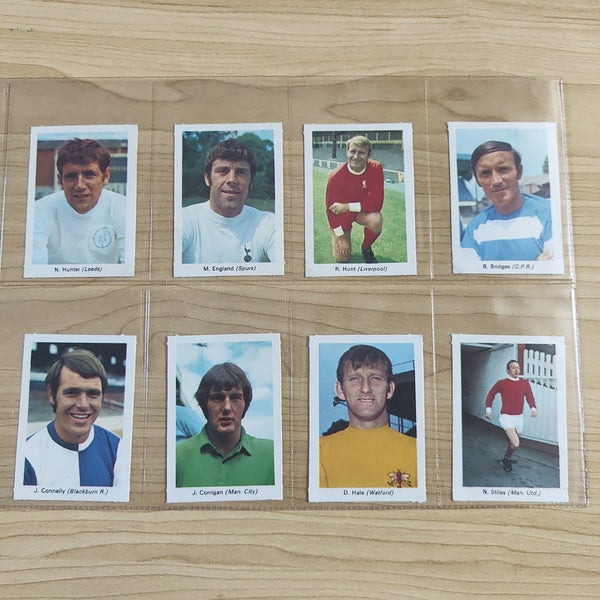 Soccer 1970 IPC Magazines My Favourite Soccer Stars Set of 32 Cigarette Cards