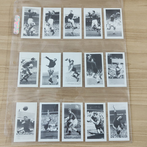 1999 Soccer D Rowland Famous Footballers Series 2, 3 and 5 Complete Sets of Cigarette Cards