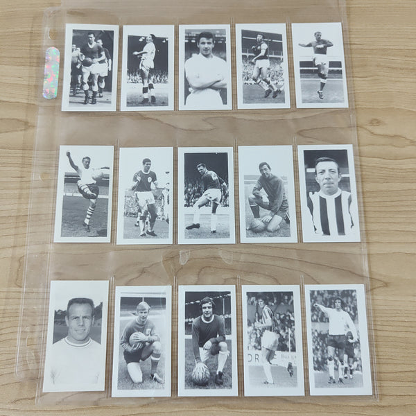 1999 Soccer D Rowland Famous Footballers Series 2, 3 and 5 Complete Sets of Cigarette Cards