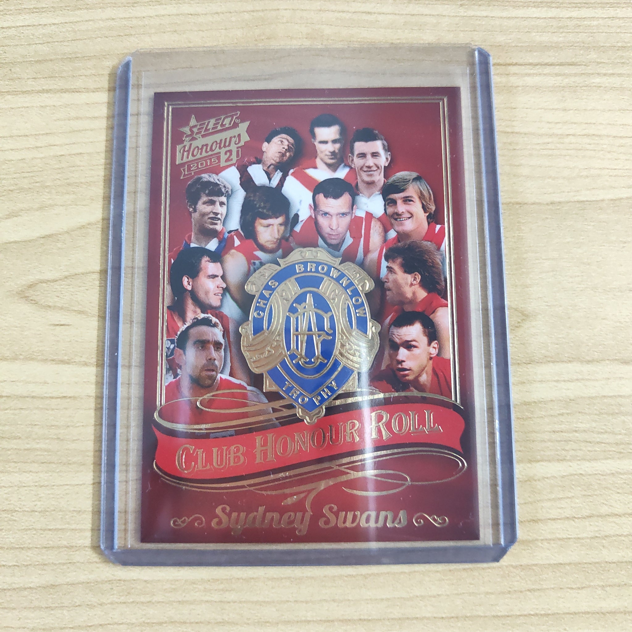 2015 Select Honours 2 Club Honour Roll Sydney Football Club No.17/75