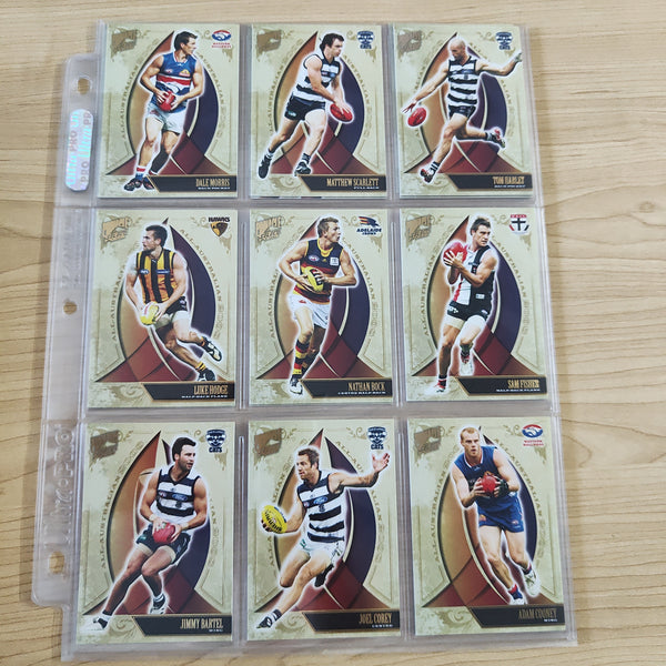 2009 Select Pinnacle All Australian Set of 22 Cards