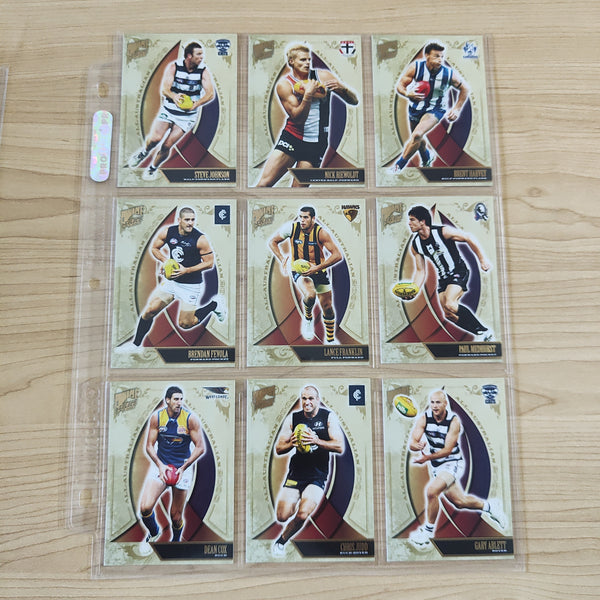 2009 Select Pinnacle All Australian Set of 22 Cards