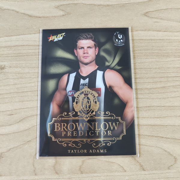 2018 AFL Select Brownlow Predictor Taylor Adams Collingwood No.246/250