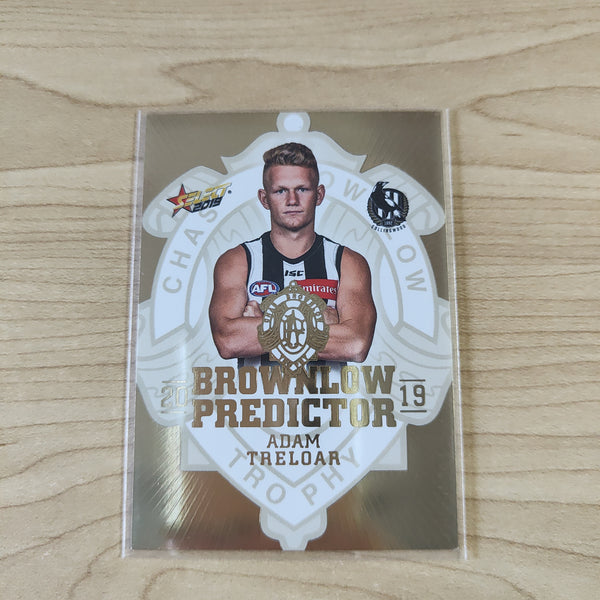 2019 AFL Select Brownlow Predictor Adam Treloar Collingwood No.123/225