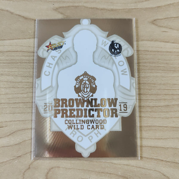 2019 AFL Select Brownlow Predictor Wild Card Collingwood No.077/225