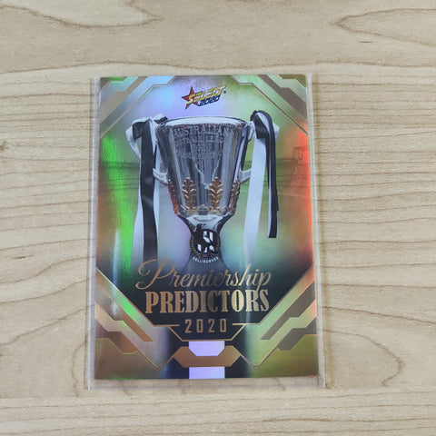 2020 AFL Select Gold Premiership Predictor Collingwood No.051/140