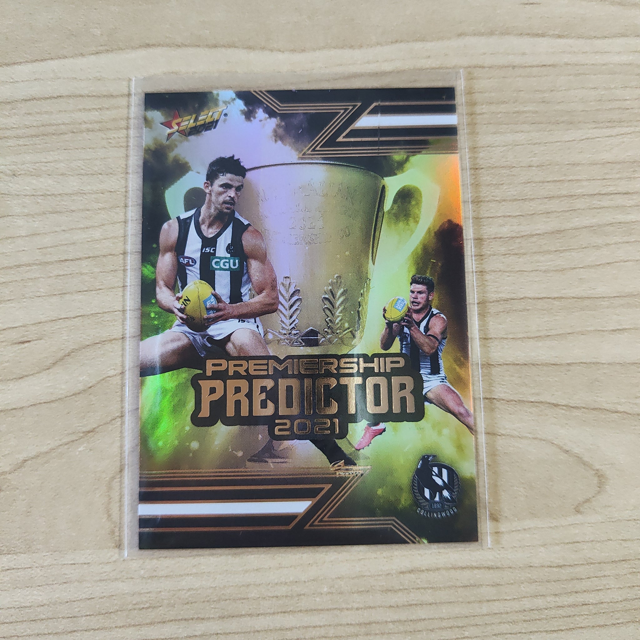 2021 AFL Select Premiership Predictor Collingwood No.103/140