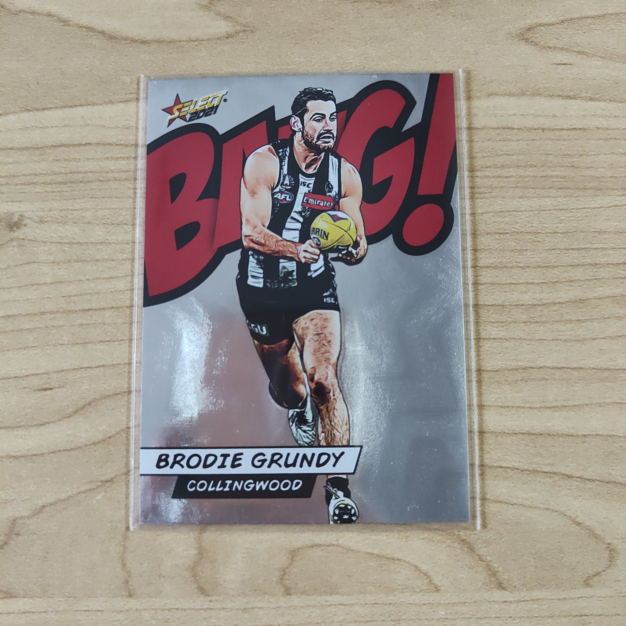 2021 AFL Select Bang Card Brodie Grundy Collingwood No.185/210