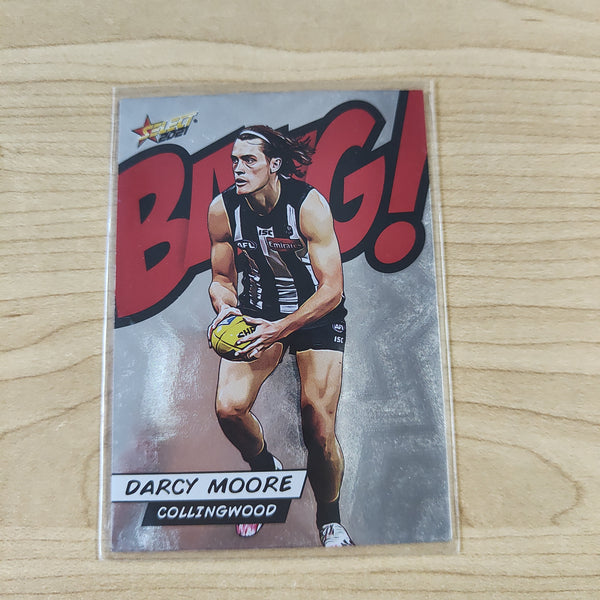 2021 AFL Select Bang Card Darcy Moore Collingwood No.121/210