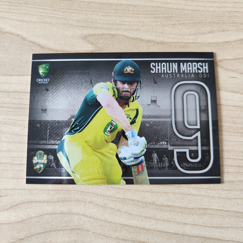2016 Tap n Play VB Series Shaun Marsh Silver Cricket Australia Card