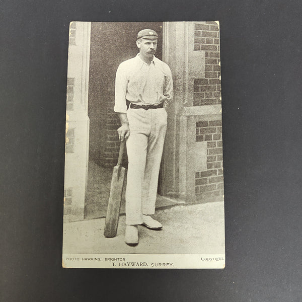 England 1905 Star Series Cricket Photo Postcard T. Hayward Surrey