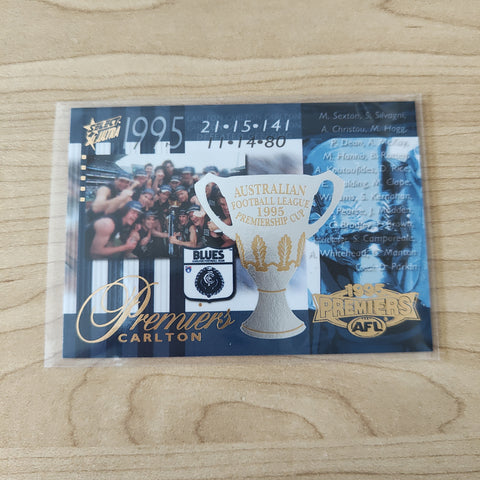2003 Select XL Ultra 1995 Premiers Carlton No.356
