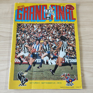 VFL 1977 Grand Final Collingwood v North Melbourne Football Record