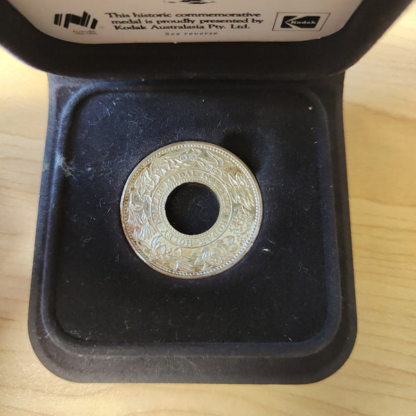 Australia 1988, Kodak Medal commemorating the Holey Dollar