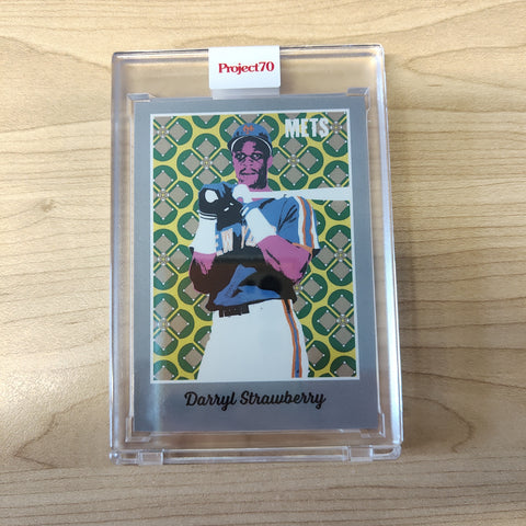 2021 Topps Project 70 Darryl Strawberry Card #219 Artist Ron English Baseball Card