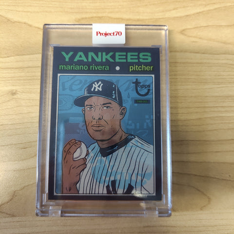 2021 Topps Project 70 Mariano Rivera Card #39 Artist Morning Breath Baseball Card