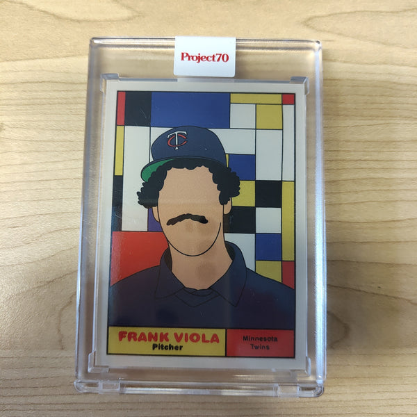 2021 Topps Project 70 Frank Viola Card #158 Artist Fucci Baseball Card