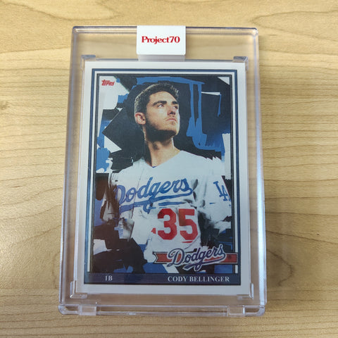 2021 Topps Project 70 Cody Bellinger Card #83 Artist Infinite Archives Baseball Card