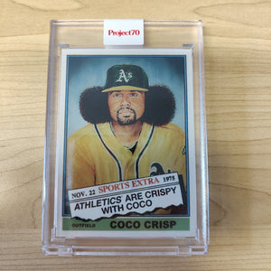 Coco Crisp 2021 TOPPS PROJECT 70 Card #78 ATHLETICS