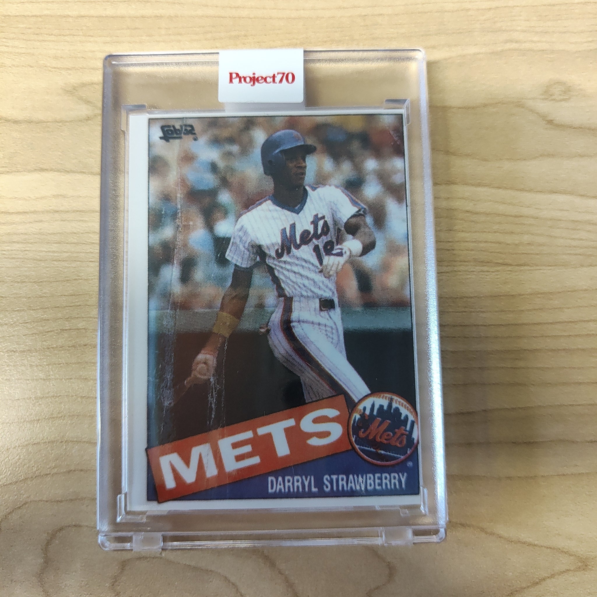 2021 Topps Project 70 Darryl Strawberry Card #57 Artist Bobby Hundreds Baseball Card