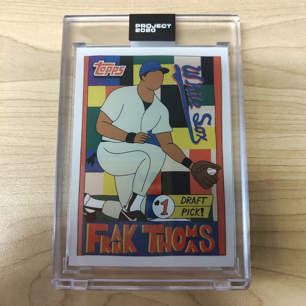 2020 Topps Project 2020 Frank Thomas Card #96 Artist Fucci Baseball Card