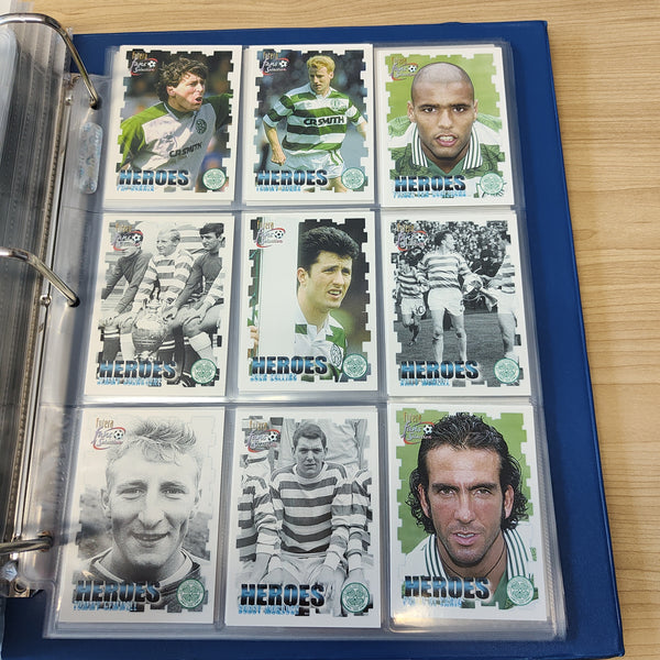 1999 Futera Fans Selection Celtic Incomplete Team Set of Soccer Cards