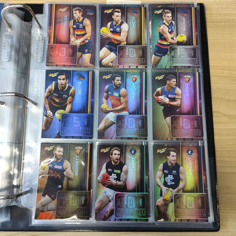 2017 Select Footy Stars Milestones Complete Set of 78