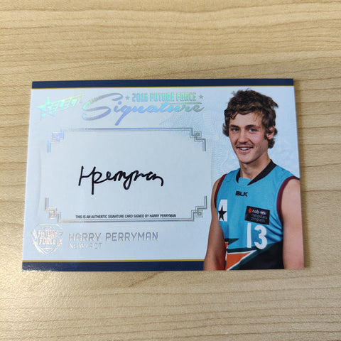 2016 Select Future Force Platinum Signature Harry Perryman GWS No.026/40