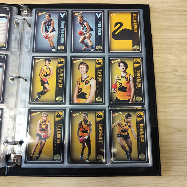 2014 Select Future Force Complete Base Set, All Australian Set, Red Signature and Folder