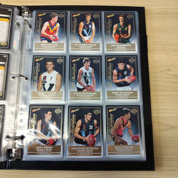 2014 Select Future Force Complete Base Set, All Australian Set, Red Signature and Folder