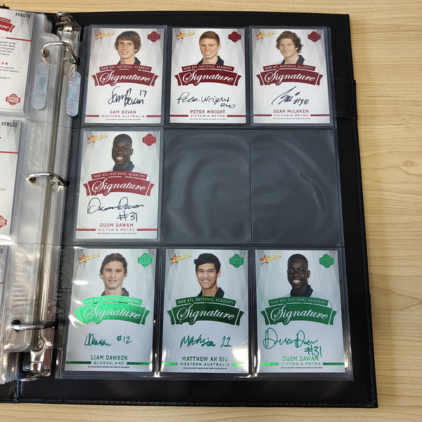 2014 Select Future Force Complete Base Set, All Australian Set, Red Signature and Folder