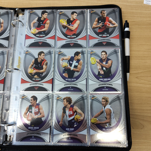 2011 Select Champions Complete Silver Parallel Set of 190 Cards